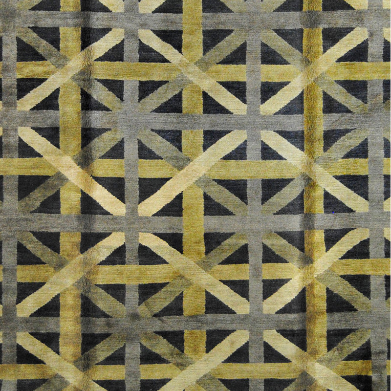 Tapis tibétain fait à la main Indo