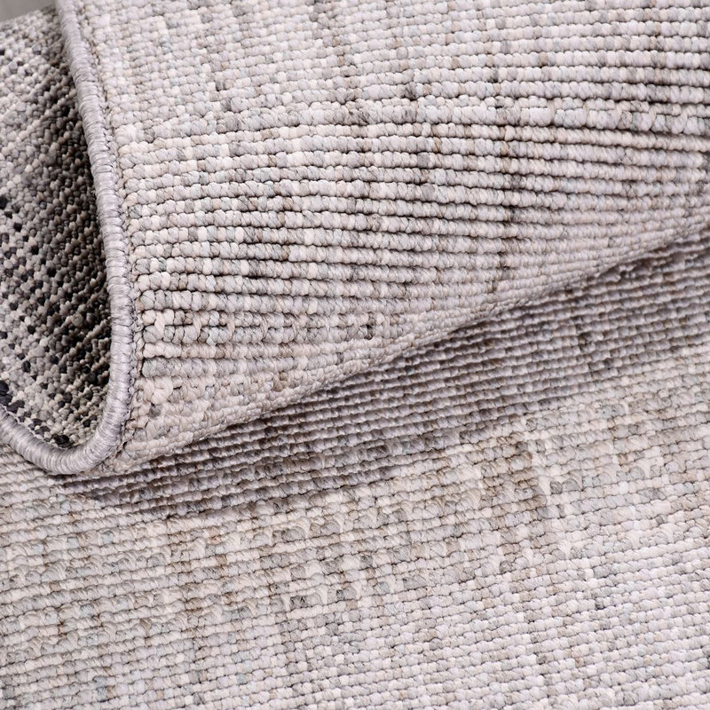 Tapis beige moderne lavable à la machine, Rectangle 2 pi 8 po x 5 pi