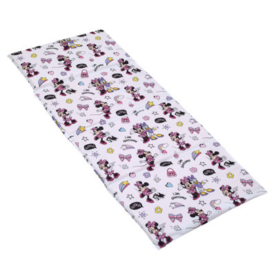 Disney Minnie Mouse I am Awesome Preschool Nap Pad Sheet