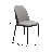 Larenzo 18.7'' H Upholstered Metal Side Chair-530462024