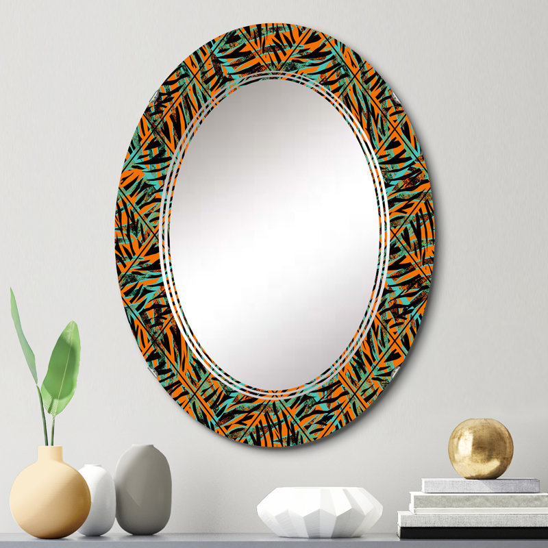 Watercolor Tiger  - Animals Wall Mirror, 30" x 20"