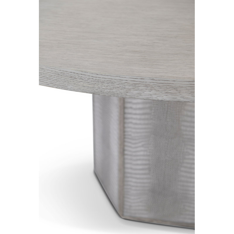 Spencer ST. James Round Dining Table, Gray