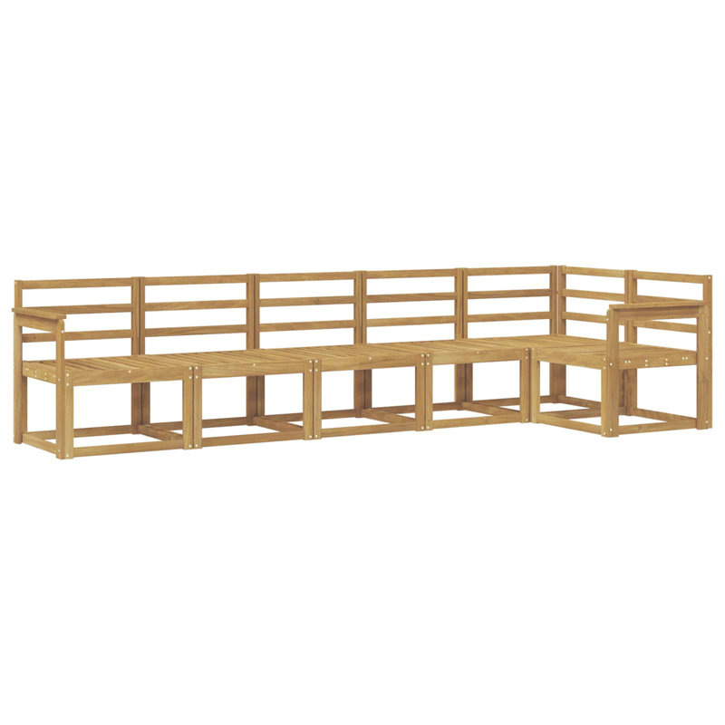 306cm Wide Patio Sofa, 6