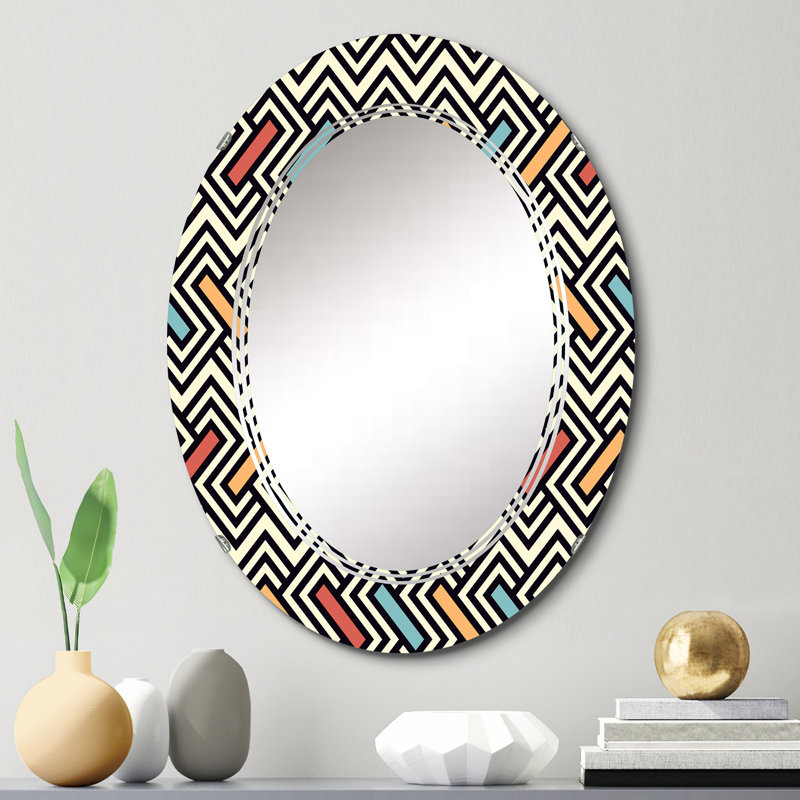 Oval Mirror, 30" x 20"