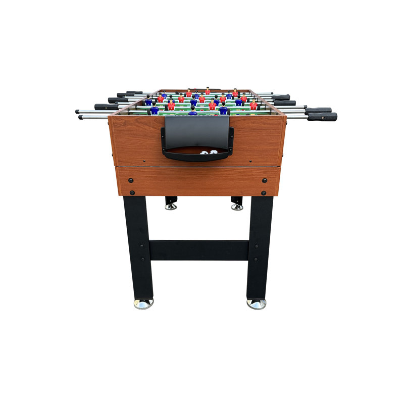 KICK Trio 48" 3-In-1 Multi Game Table, Black/Brown