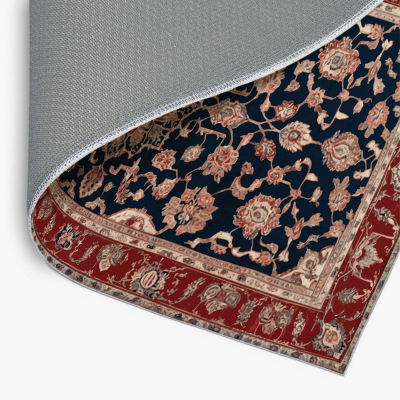 Tapis d'intérieur et d'extérieur brun Persian, Rectangulaire 8 pi x 10 pi