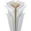 Colonne carrée Mid-Century Craftsman-71082915