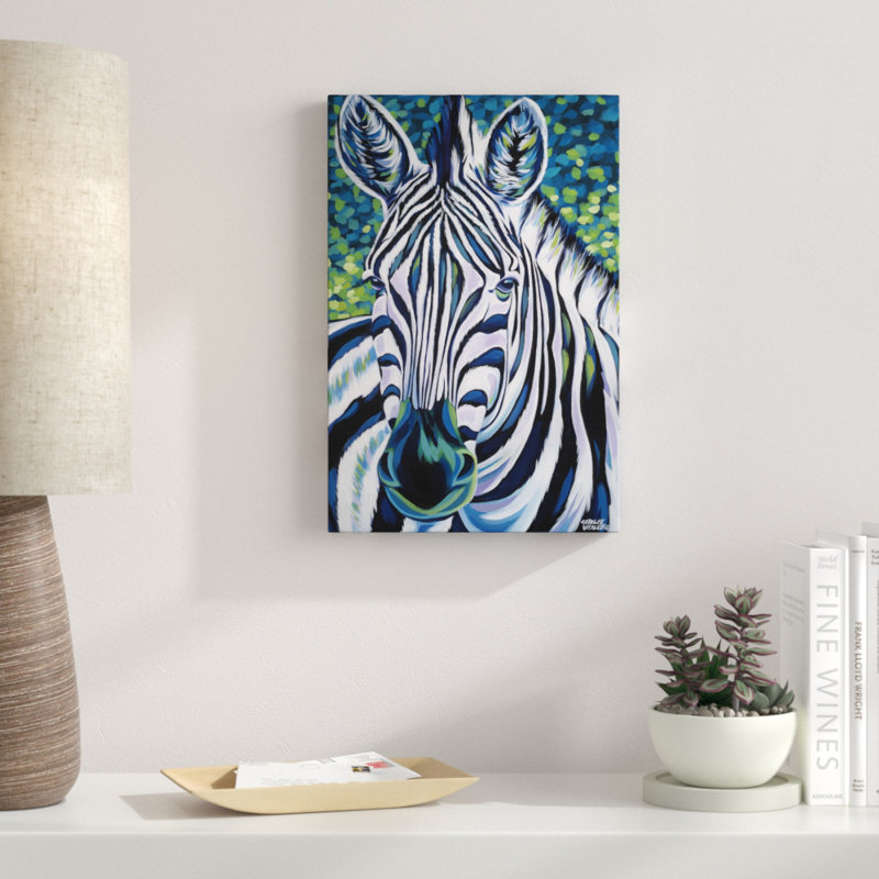 Wild Africa III by Carolee Vitaletti - Painting on Canvas, 46cm H x 30cm W, Wrapped Canvas