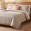 Chenille Herringbone Cotton Duvet Cover Set