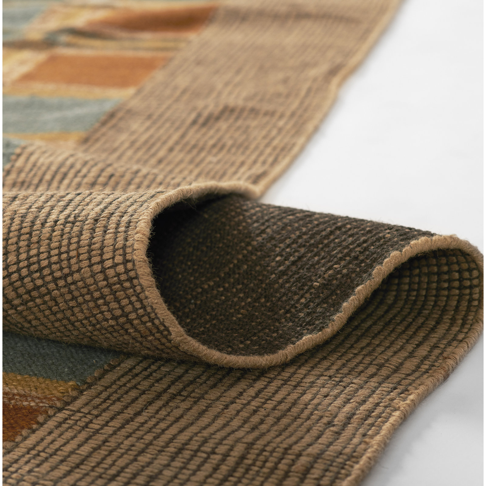 Adobe Flatweave Area Rug, Runner 2'6" x 8'