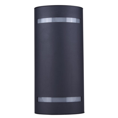Lanterne d'extérieur 1 lumière RAVyn, finition noire