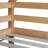 Rubber Wood Floor Bunk Bed, With Ladder,Guardrails-1211072998