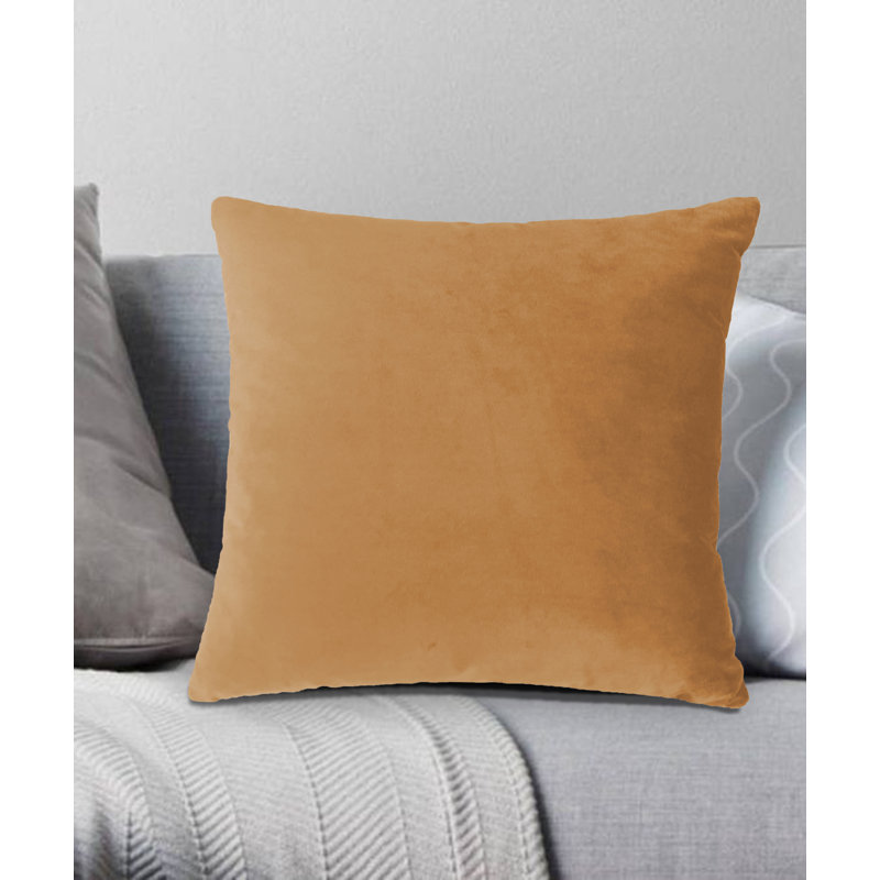 Oreiller de soutien carré en polyester, Citrouille