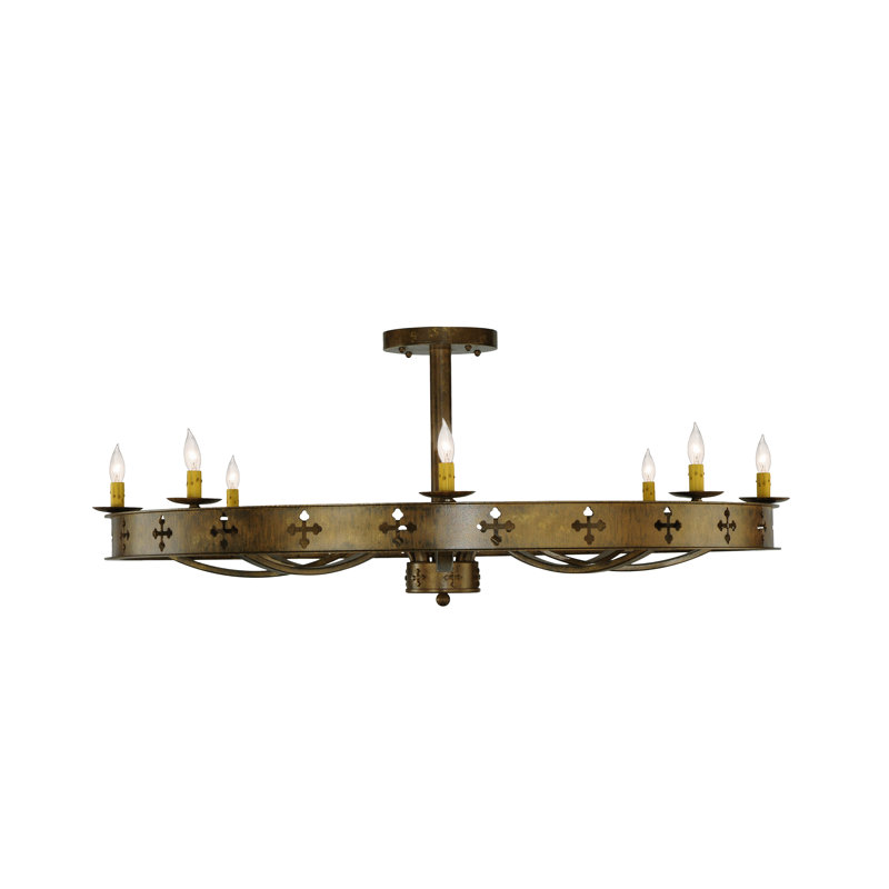 Byzantine 8 - Light Flush Mount