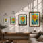 Daffodil Study Botanical - Framed Print-1268329749-1268329754