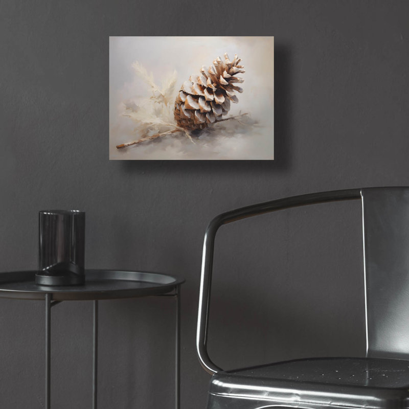 «Pinecone» par Petals Prints Design, H 12 po x l 16 po x P 0,13 po