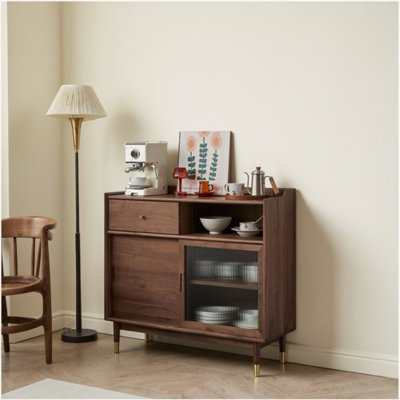 Simple And Spacious Accent Cabinet