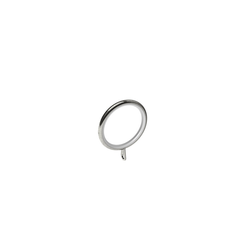 Curtain Rings, Stainless Steel, 2.12" - 2.47"