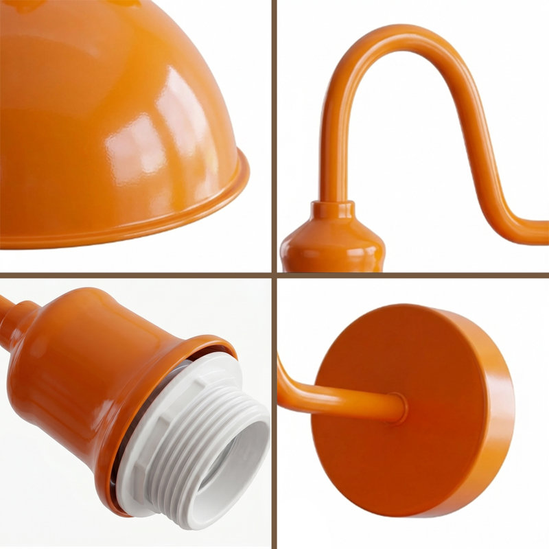 Armed Sconce, Orange, No, No