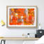Abstract Art Painting Vol.252 by S.Johnson - Framed Print-55622864-55622868