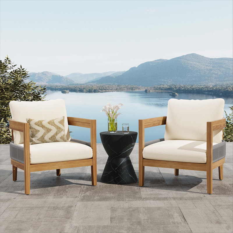 Ensemble de 2 fauteuils club Porto