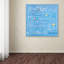 « baby garçon », art textuel sur toile tendue-22068935