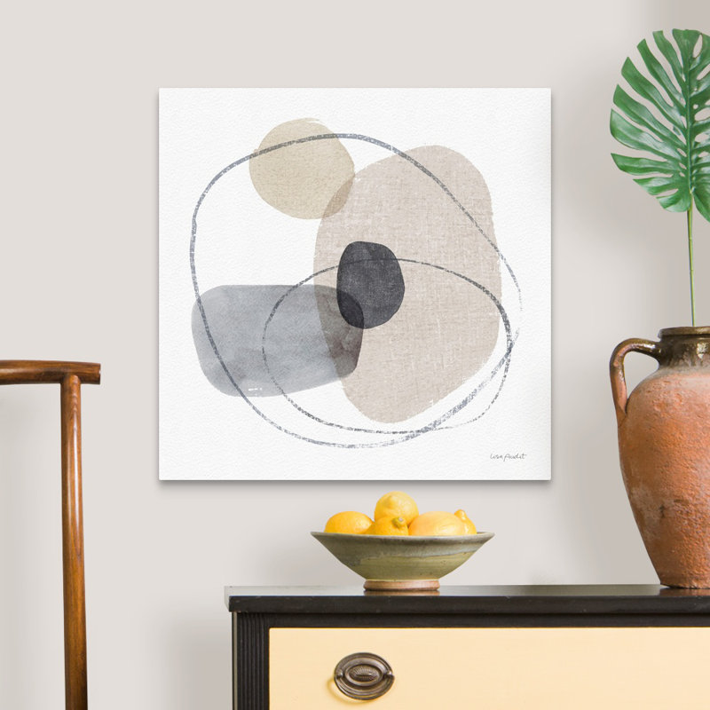 "Think Neutral 11", reproduction d'art par Lisa Audit, Toile tendue, H 24 po x l 24 po, Sans cadre