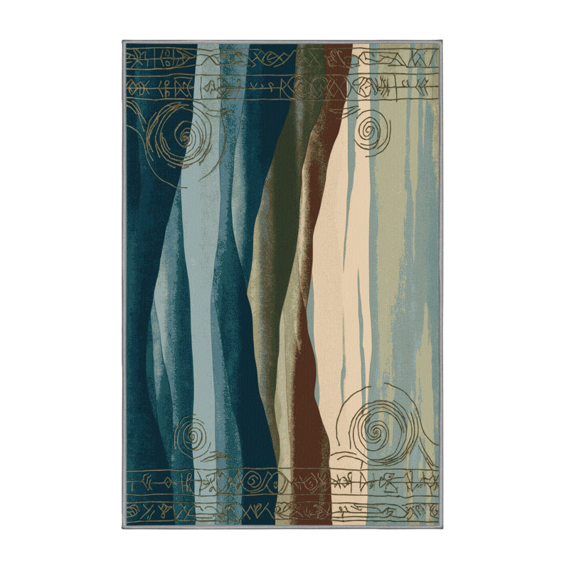 Tapis velours ciel, Rectangulaire 2 pi x 3 pi