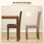 Ensemble de 2 chaises de cuisine rembourrées Soft