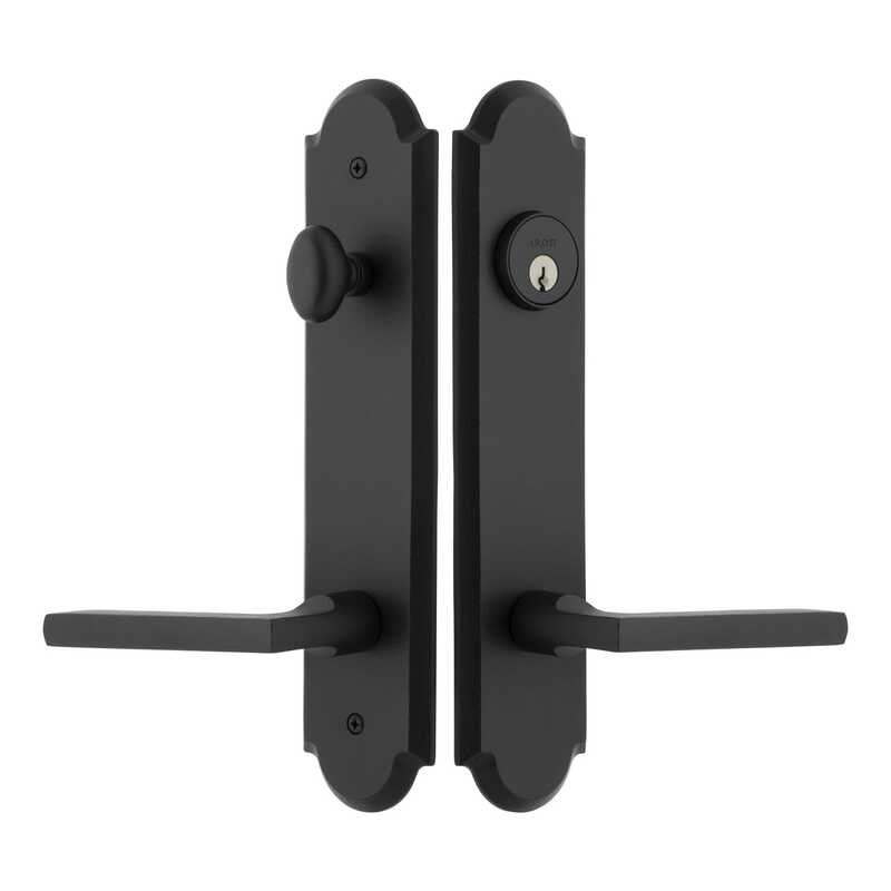 Ensemble de grandes assiettes à dôme en fer Ageless avec levier Dirk, 2 3/4", Droite