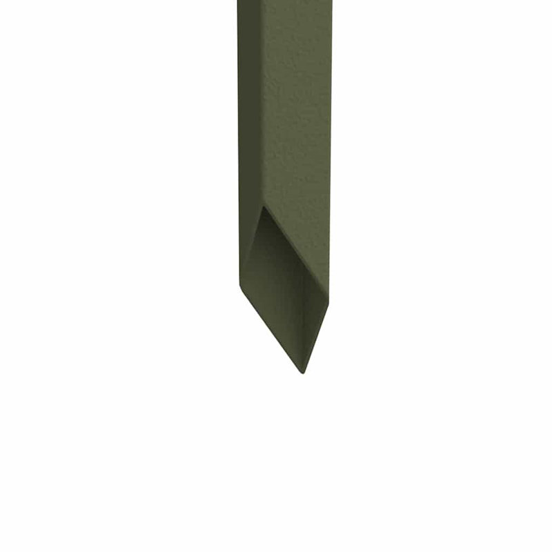 140 cm H x 50 cm W Fence Panels Fencing with 1 Panel(s) Included, Olive green