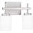 Wilburn Integrated LED Brushed Nickel Vanity Light-606088954