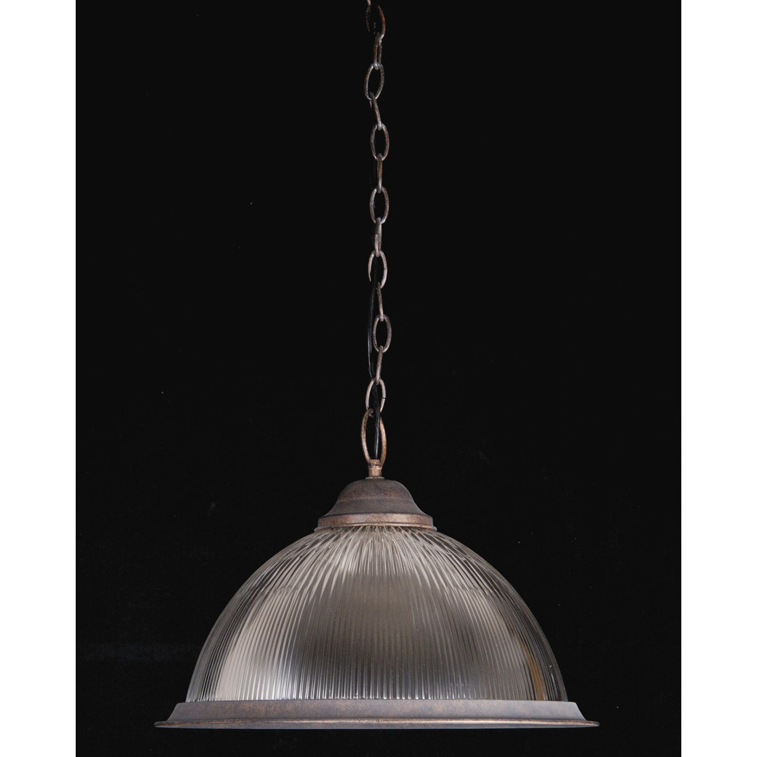 Opal 1 - Light Copper Dome Pendant