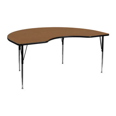 Goddard Commercial Adjustable Height Kidney Activity Table