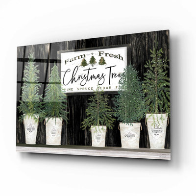 «Farm Fresh Trees of Christmas» par Cindy Jacobs - impression sans cadre