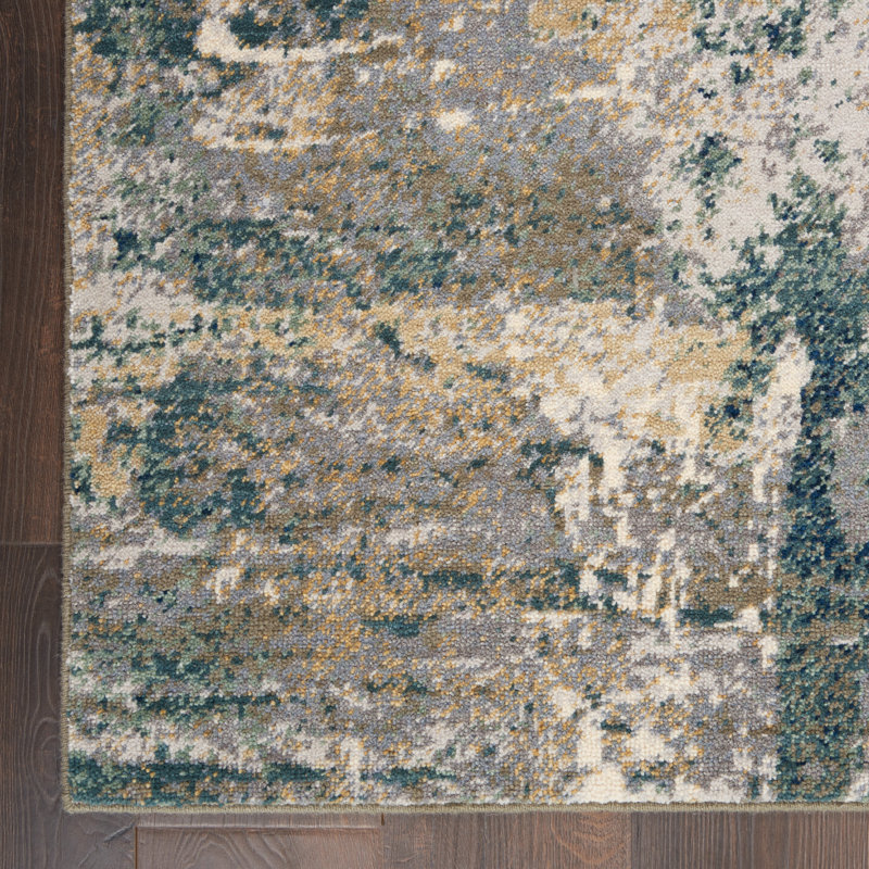 Toomey Abstract Indoor Rug, Rectangle 8'6" x 11'6"
