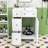 Compact 24-Inch Bathroom Vanity Cabinet with Ceramic Sink-2024906830-2024906831