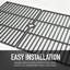 4 grilles de cuisson de remplacement pour 4 brûleurs (ensemble de 2)