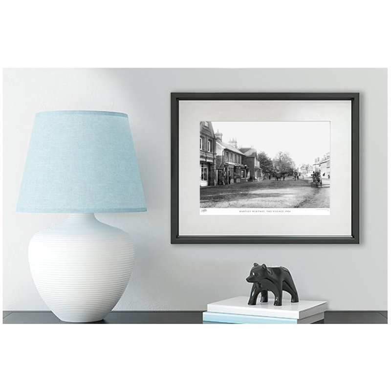 Hartley Wintney, The Village 1904 by Francis Frith - Single Picture Frame Print, 28cm H x 36cm W x 2.3cm D