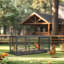 Chicken Coop Cage With Waterproof Cover