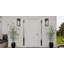 Lanterne murale d'extérieur noir mat 1 lumière Dipeeka-1149248552