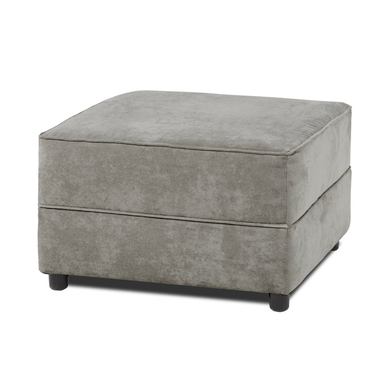 Shailjia Upholstered Footstool, Grey
