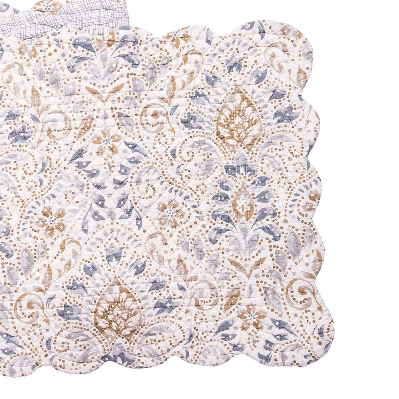 Detelin Runner Floral Cotton Table Runner