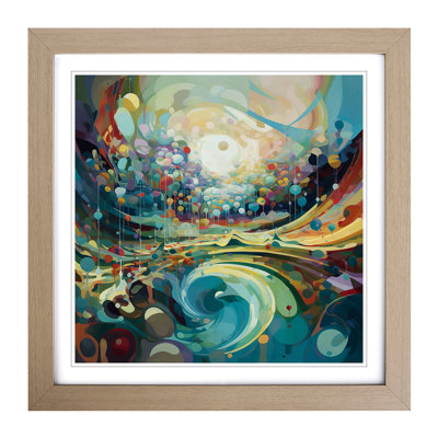 Stream Precisionism - Framed Print