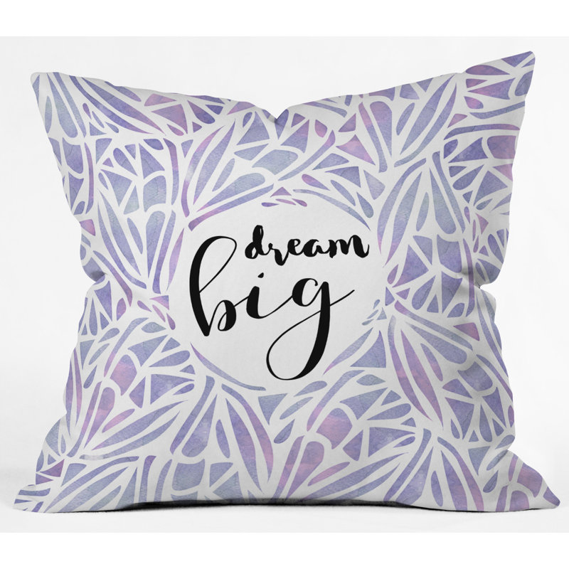 Coussin extérieur, 16 po x 16 po, Mauve
