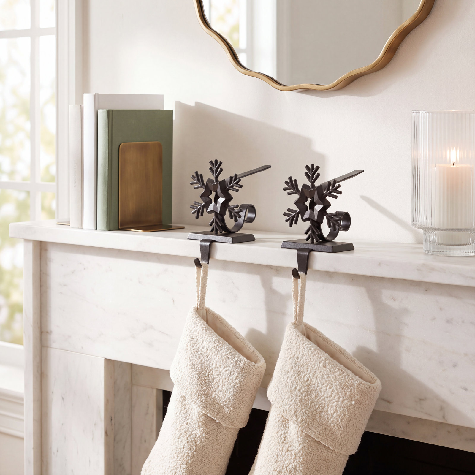 Snowflake Stocking Holder