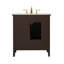 Ensemble de meuble-lavabo simple 32 po Ain-1161278204