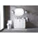 Hayes 42'' Single Bathroom Vanity with Engineered Marble Top