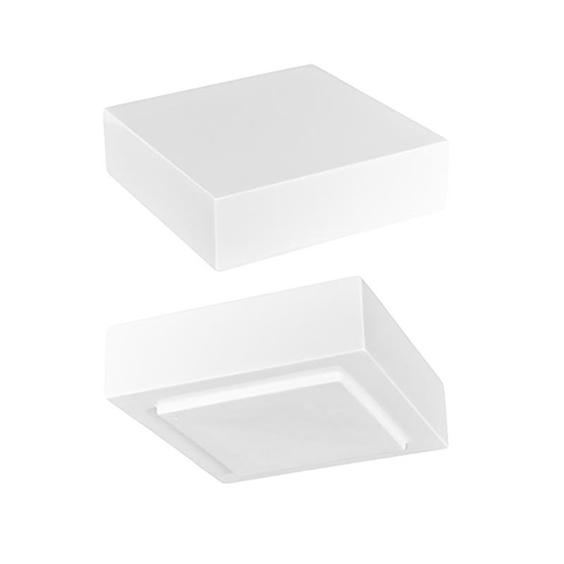 Sapp Planter Box, 1" H x 10" W x 10" D, White