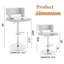 Tabouret de bar ajustable en similicuir-856067587